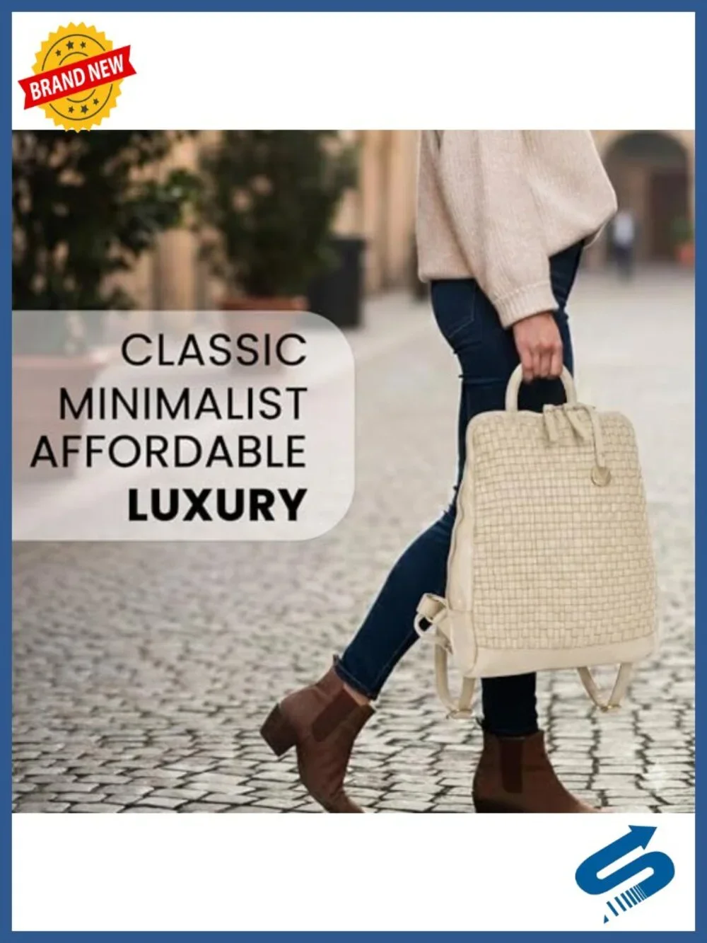Genuine Leather Backpack for Women & Men with YKK Zipper